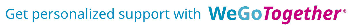 Get personalized support with WeGoTogether