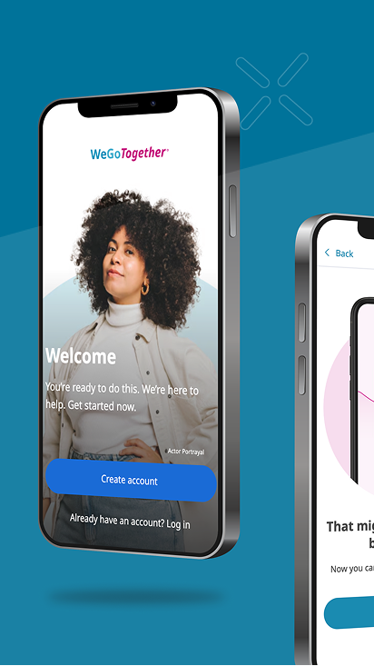 Preview of WeGoTogether app