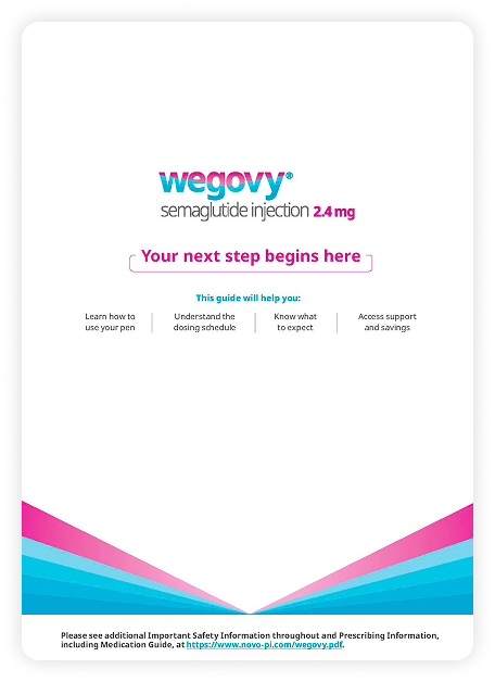 Thumbnail of the Wegovy quick start guide.